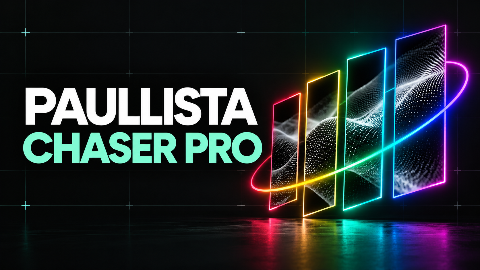 PAULLISTA CHASER PRO — painéis com bordas arco-íris